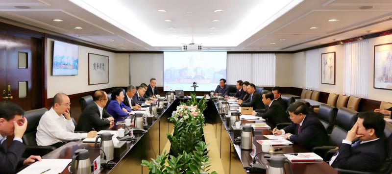 姜巖總經(jīng)理會(huì)見(jiàn)湖南省人民政府省長(zhǎng)許達(dá)哲一行并出席2017湖南（香港）投資貿(mào)易洽談周活動(dòng)