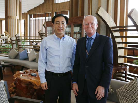 中免集團(tuán)董事長、總經(jīng)理 彭輝接受穆迪報(bào)道專訪