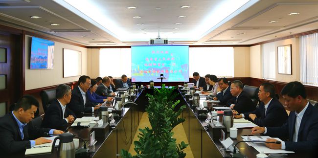 集團主要領導會見海南省人民政府省長沈曉明一行（圖）